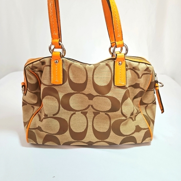 Coach Monogram Satchel & Matching Wallet - Picture 5 of 9